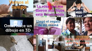 #vlogs Vamos al campo a ver lo de la barda/Todo el día esperando paquetes/Le doy su regalo a mi mamá