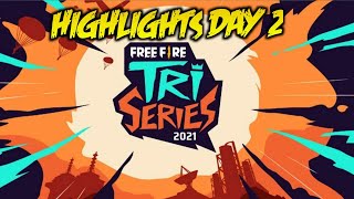 FREE FIRE TRI NATION SERIES HIGHLIGHTS | GARENA FREE FIRE | TEAM ELITE OP 🔥 | TOURNAMENT HIGHLIGHTS