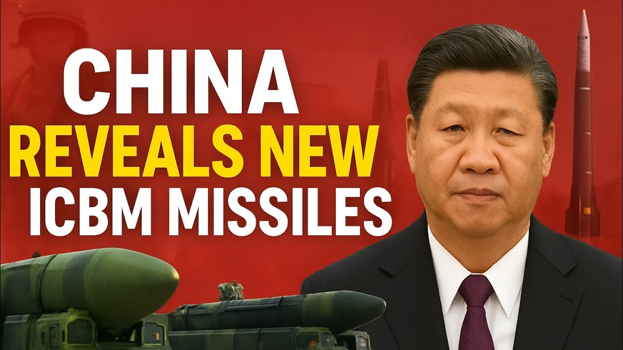 China’s New Nuclear Missiles Explained | DF-61, DF-5C, JL-3, JL-1 Breakdown 