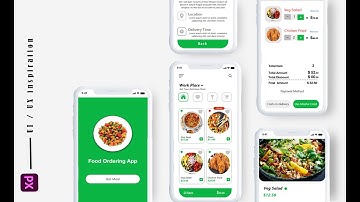 Food Mobile app UI/UX interaction | Prototype - By Designing Tutorials