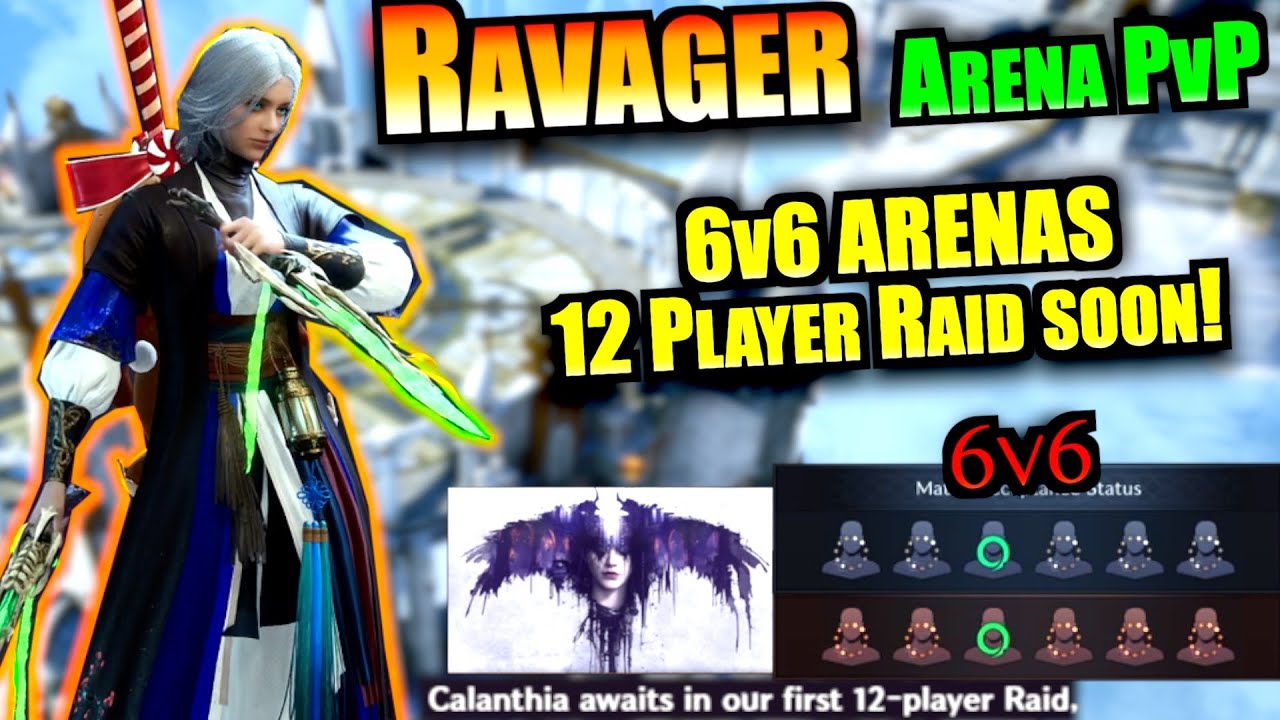 Raid Ravager TnL Comeback! 6v6 Arenas and 12 Player Raid next week! Ravager PvP Play ...