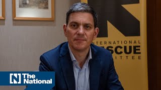 UK's David Miliband urges more regional support for Syrian refugee crisis