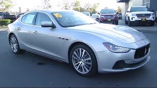 2015 Maserati Ghibli Sedan S Q4 Concord  San Jose  Fremont  Hercules  Sacramento