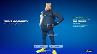 How To Get Dave the Diver Skin NOW FREE In Fortnite (Unlocked LEGO Dave the Diver Style)