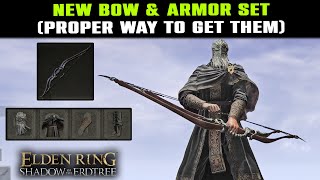 NEW BOW with Unique Skill: ANSBACH'S LONGBOW & NEW Armor Set ANSBACH'S SET | Elden Ring DLC