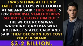 Information CEO’s Wife Called Security to Remove Me From the VIP Table—It Cost Them $3.2B Guide