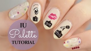 Iu "palette" nail art tutorial -