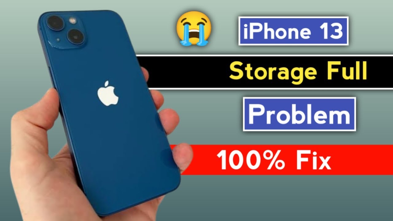how-to-clean-iphone-13-storage-iphone-13-storage-full-problem-youtube