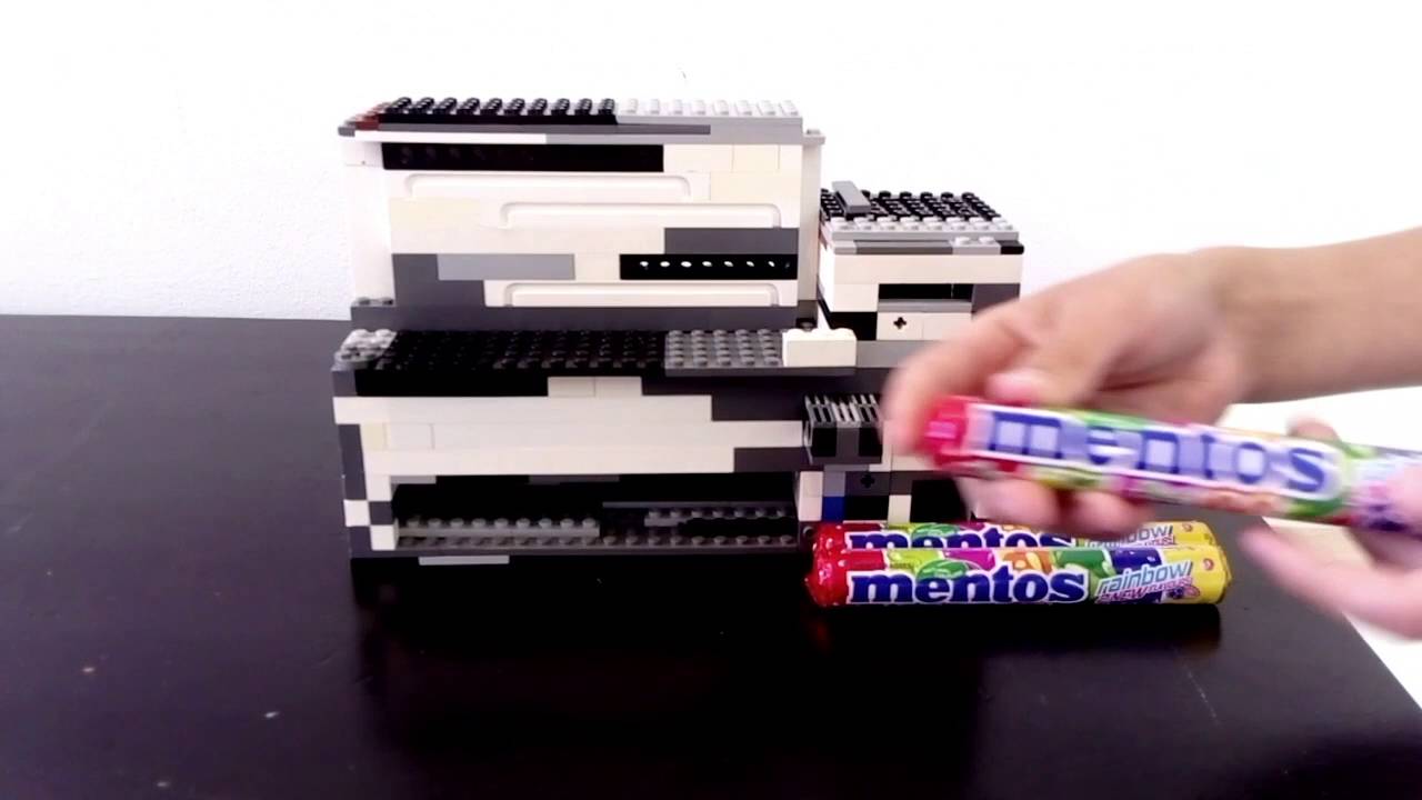 Lego Mentos Machine YouTube