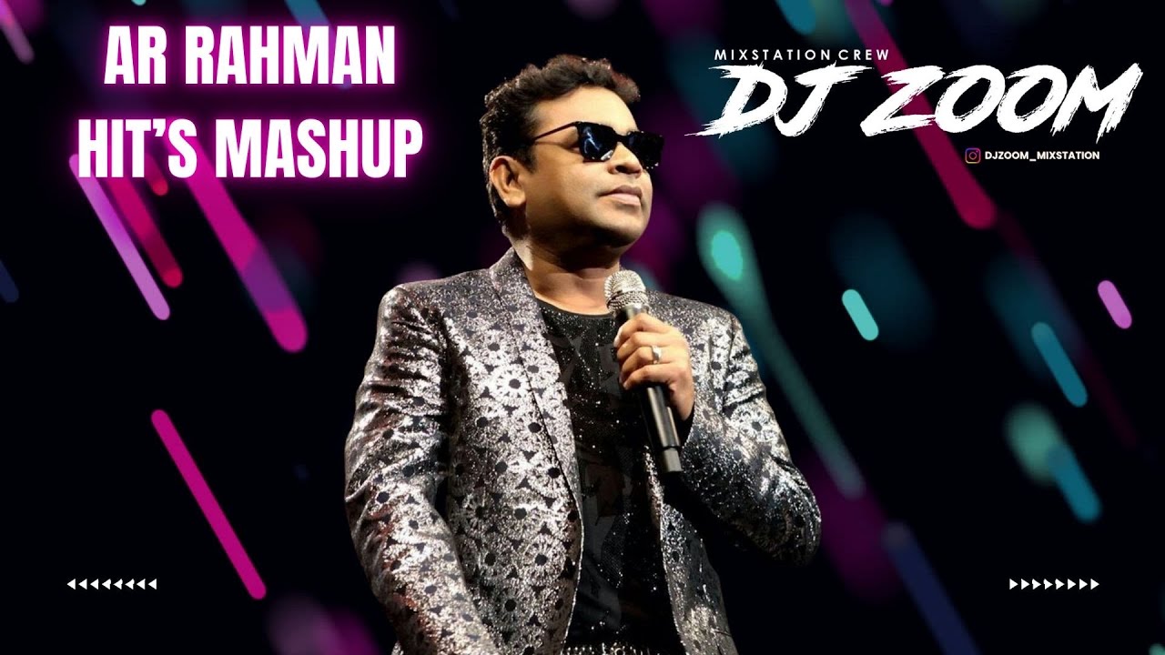Raaga Party Mix Vol 20 - AR Rahman Hit's Mashup || Tamil Non Stop Mix || DJ Zoom