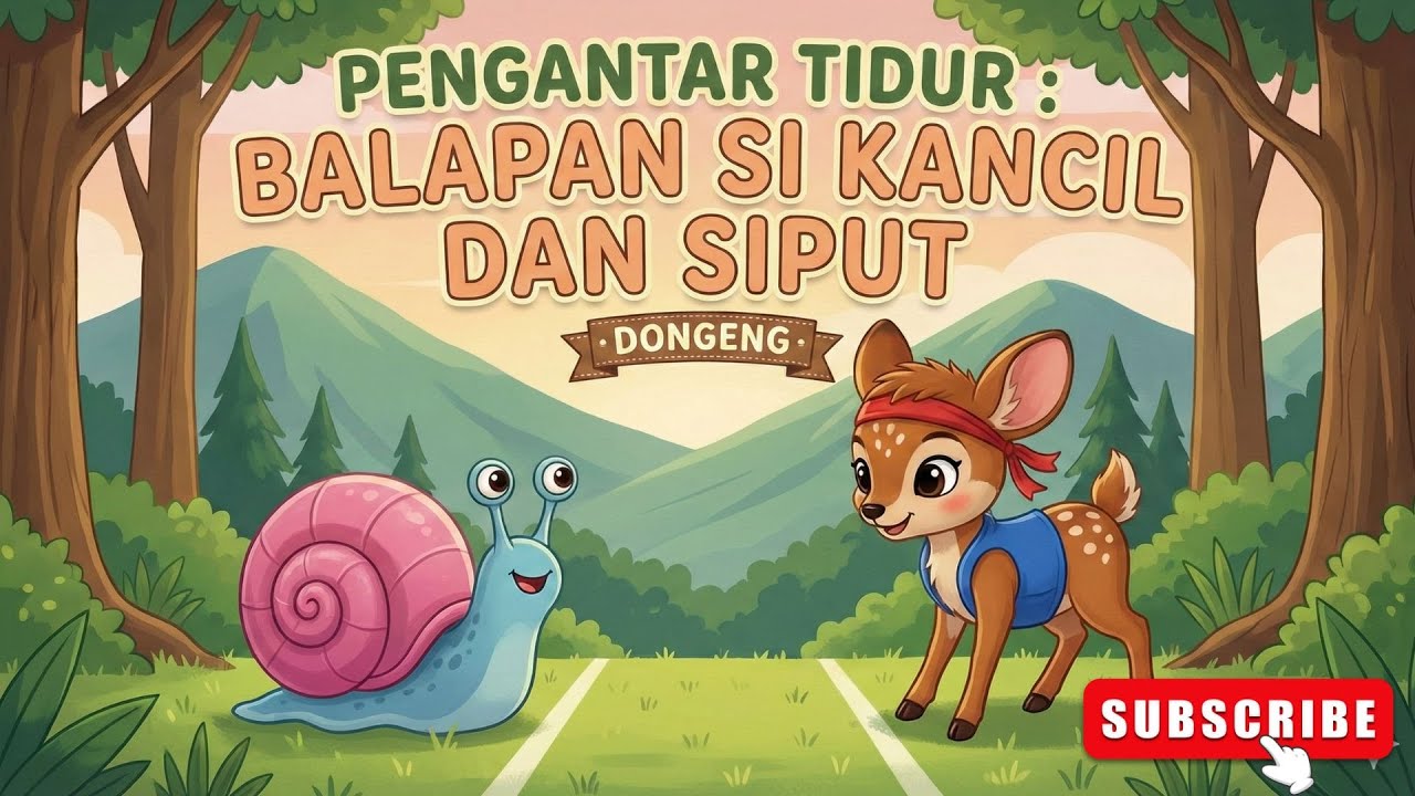 Pengantar Tidur  : Si Kancil yang sombong dan Siput yang Cerdik