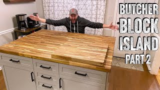 How to Build a Kitchen Island - Part 2