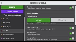 How to have keep inventory with achivements on bedrock 26.12!