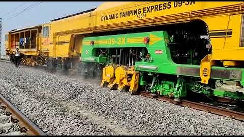 DYNAMIC TAMPING EXPRESS MACHINE l DFCCIL