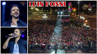 Actuación de Luis Fonsi en el Carnaval de Santa Cruz de Tenerife 2024