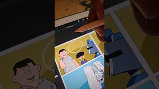 Creating a comic page #shorts