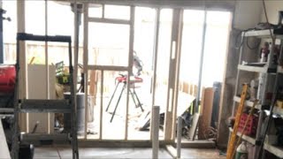 Framing walls for additional closet in garage