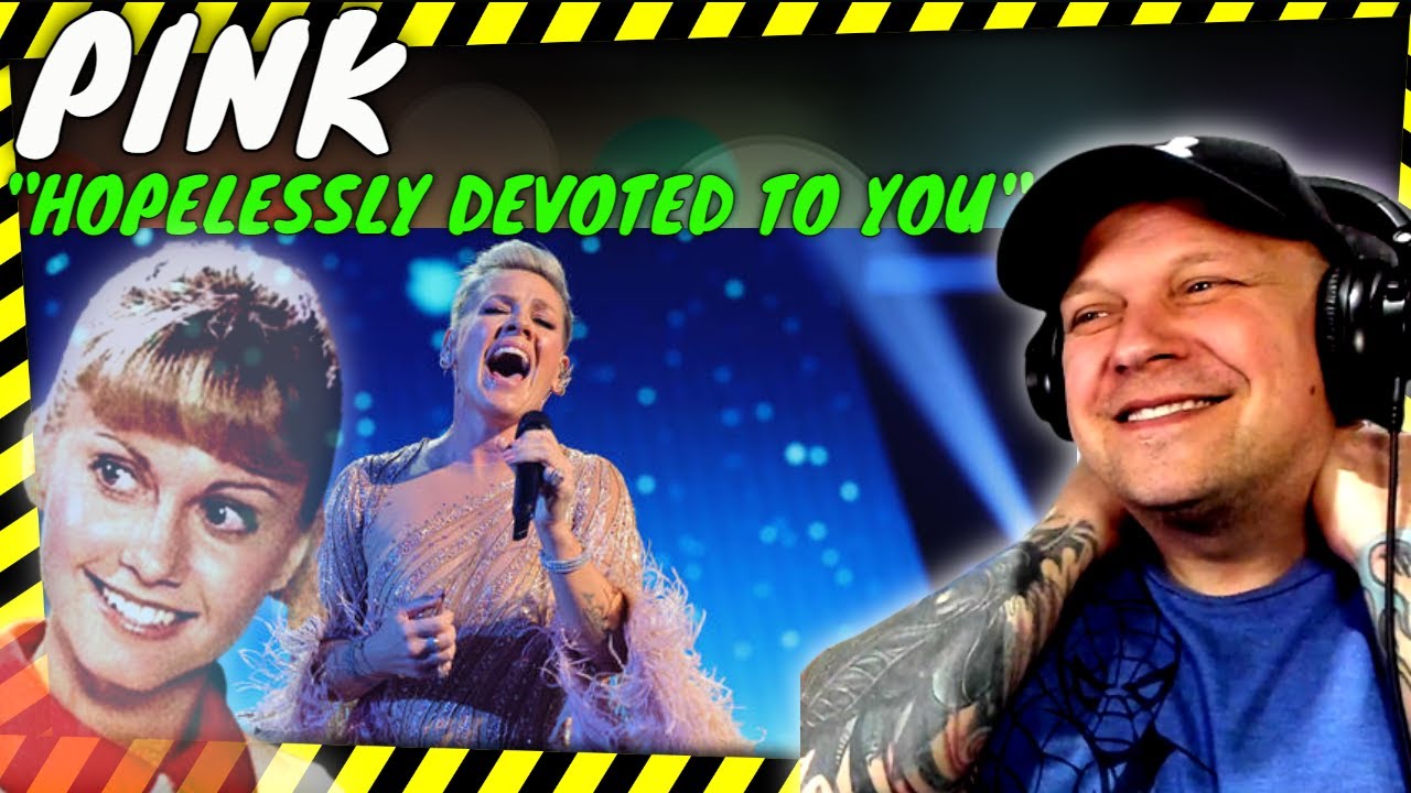 PINK Performs " Hopelessly Devoted To You " From Grease A Tribute To