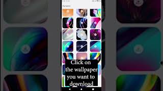 Set interactive wallpaper on Android  - moto g stylus 5g screenshot 2