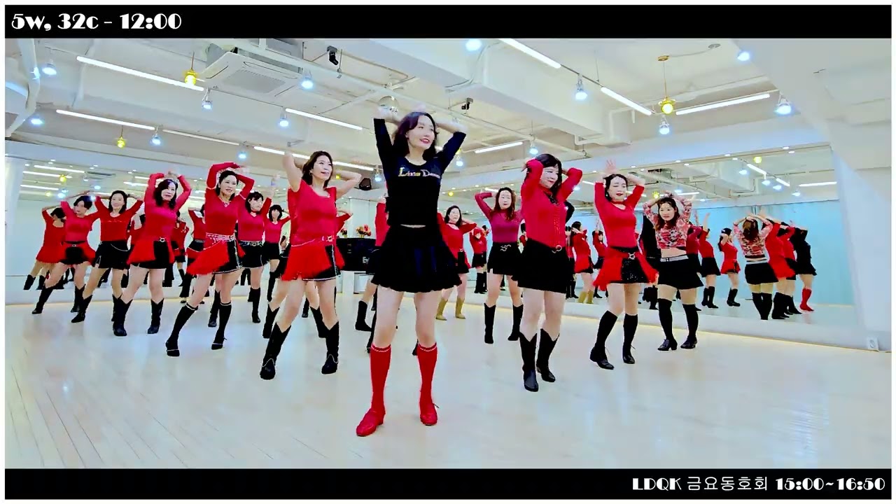 Hot Like Pepper Line Dance l Easy Intermediate l 핫 라이크 페퍼 라인댄스 l Linedancequeen l Junghye Yoon 