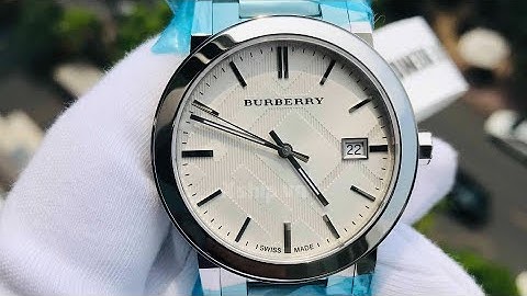 Cách phân biệt đồng hồ burberry thật giả leflair