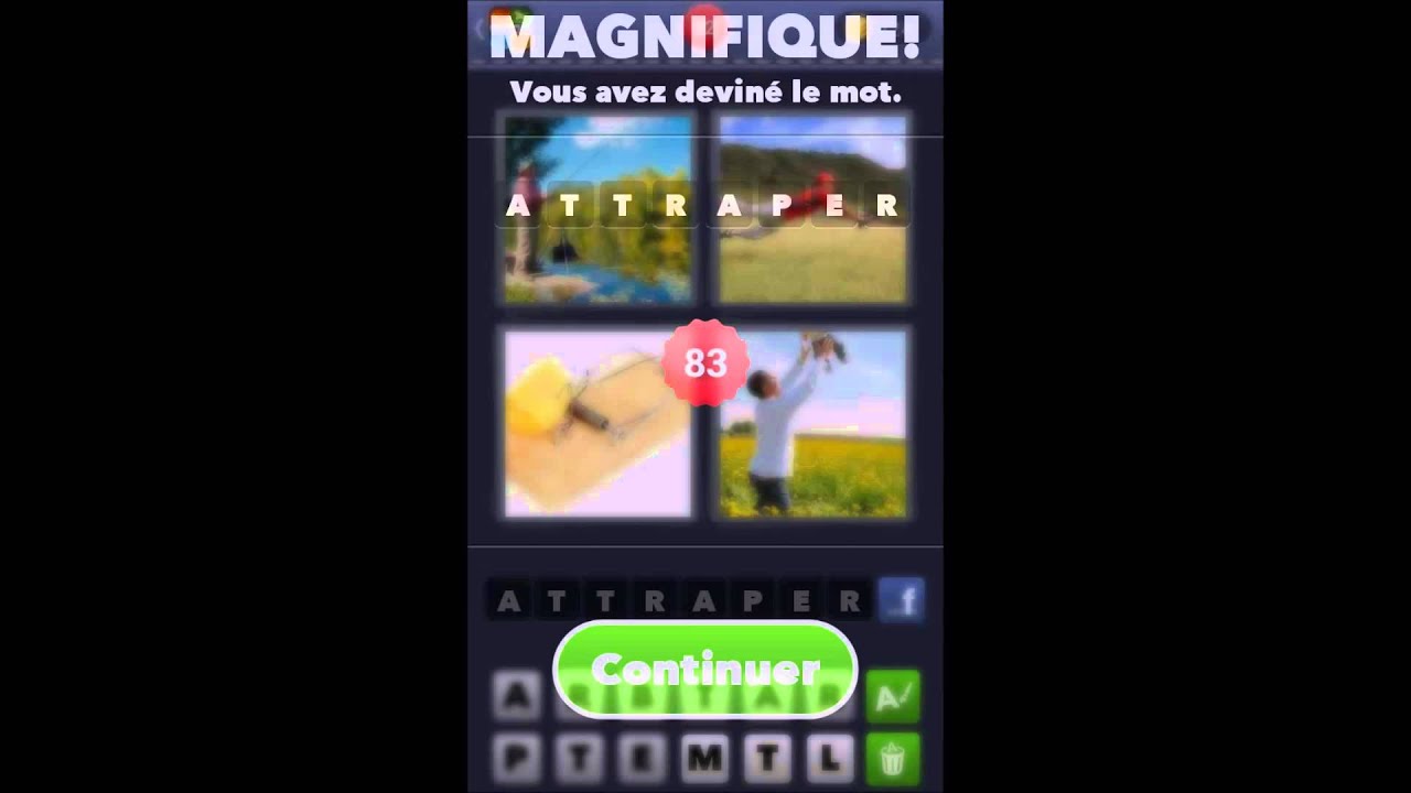 Solution du jeu 4 images 1 mot de 51 à 100 - YouTube