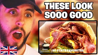 Brit Reacts to Popular Fast-Food Restaurants In Every State | 50 State Favorites