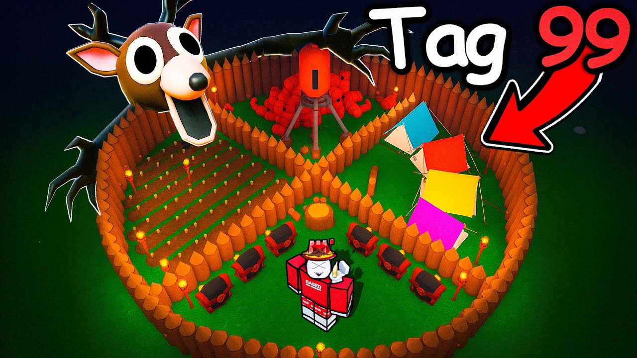 Ich Baue Die SICHERSTE AFK BASIS In 99 Nights!