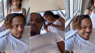 Bow Wow Regrets Letting His Daughter Shai Moss Takes Down His Braids! 🥰😆
