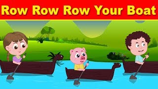 ряд ряд ряд ваша лодка | стихи для детей | Row Row Your Boat