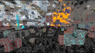 Как генерируется руда в майнкрафте / Minecraft ore generation