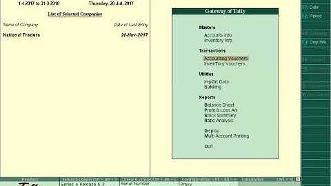 Video on Tally ERP 9 Release 6 3 | By Ur