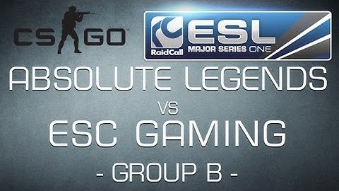 Absolute Legends vs ESC Gaming - Group B RaidCall EMS One - Counter-Strike:GO  HD