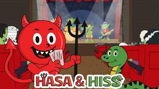 Concert Chaos | Hasa and Hiss Kids Cartoon