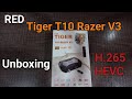 Tiger (Red) T10 Razer V3 Digital Satellite Receiver Unboxing | H.265 HEVC | Forever TV | YouTube