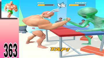 Muscle Rush : GameplayWalkthrough Android.ios All Levels (part  363)