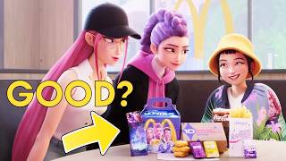 Real-life Rumi unboxes the K-Pop Demon Hunters x McDonald's HUNTR/X Meal &amp; Derpy McFlurry