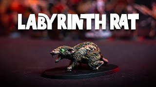 Painting the Labyrinth Rat | Bloodborne Boardgame