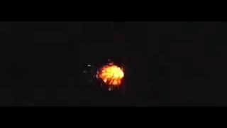 Copper thermite detonation