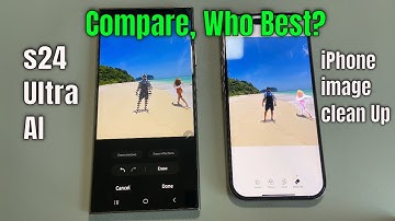 Remove Objects/Person From Images | iPhone vs Samsung s24 ultra