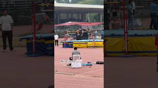 High jump senior state competition nice jump 🎉🎉#shortvideo #juniorathlete #trending #sportlife