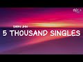 SAINt JHN 5 Thousand Singles Lyrics mp3
