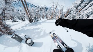 Mammoth on a Sunny Pow Day  POV