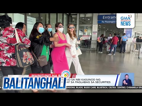 Rufa Mae Quinto, sumuko sa NBI kasunod ng arrest warrant kaugnay sa paglabag... | Balitanghali