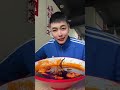 Spicy hot pot noodles #mukbang #shorts