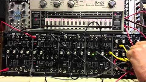 Nacho Marco tests Roland System 500 (HQ Audio)