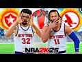 JALEN BRUNSON + 99 LAYUP IS DOMINATING NBA2K25! BEST GUARD BUILD IN 2K25!