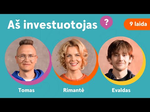 „Aš – investuotojas?“, devinta laida: Tomas, Rimantė, Evaldas