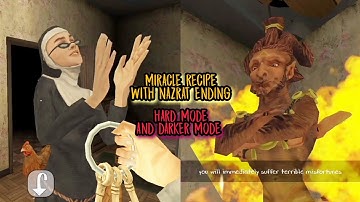 Evil Nun 2 Miracle Recipe With Nazrat Ending In Hard Mode And Darker Mode
