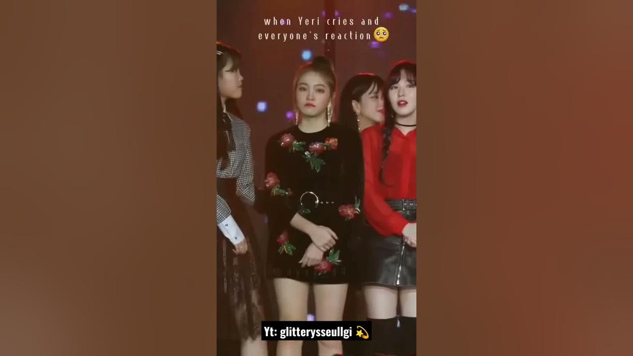 Kpop Idols reaction to Yeri 🥺😭 #kpop #shinee#jonghyun #redvelvet #yeri #sana #twice #blackpink #lisa